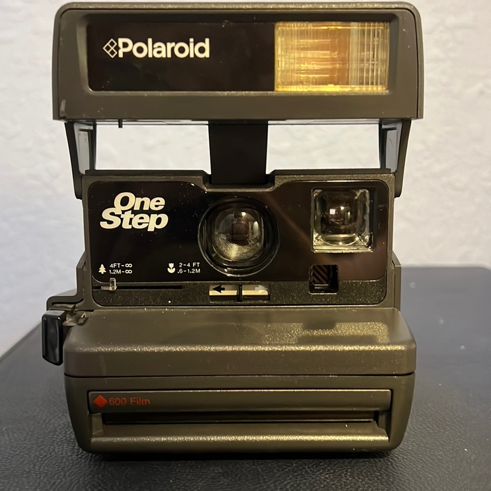 1990s Polaroid one step camera
